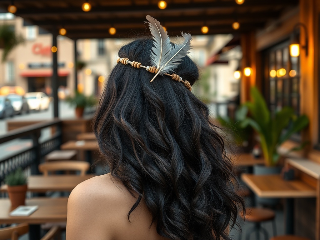 DECTANE ROMANIA | Ghidul accesoriilor pentru păr din pene și elemente naturale