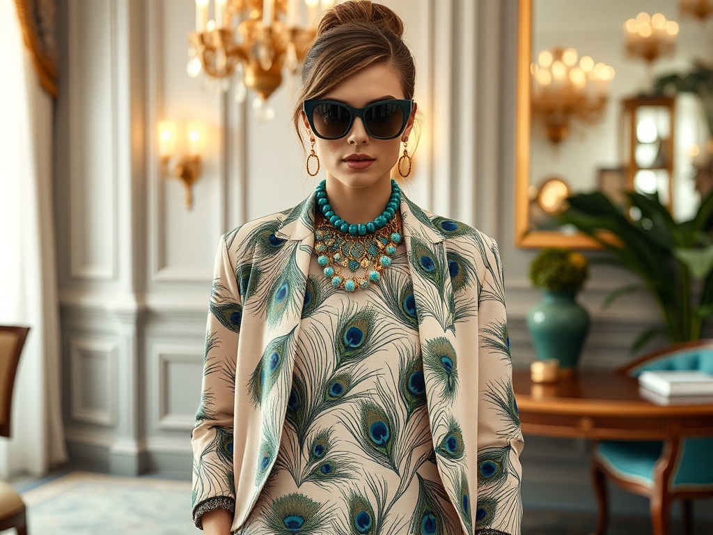 DECTANE ROMANIA | Tendințe în modele cu imprimeu de păun